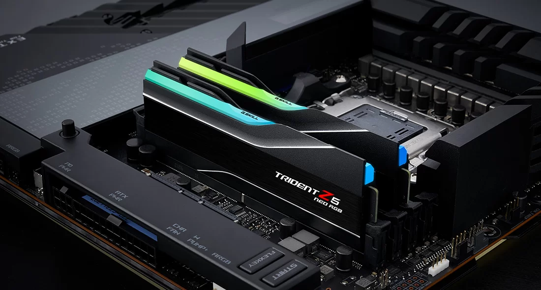 G.Skill Trident Z5 NEO RGB 32GB DDR5 Memory – High-Speed Performance for AMD Systems