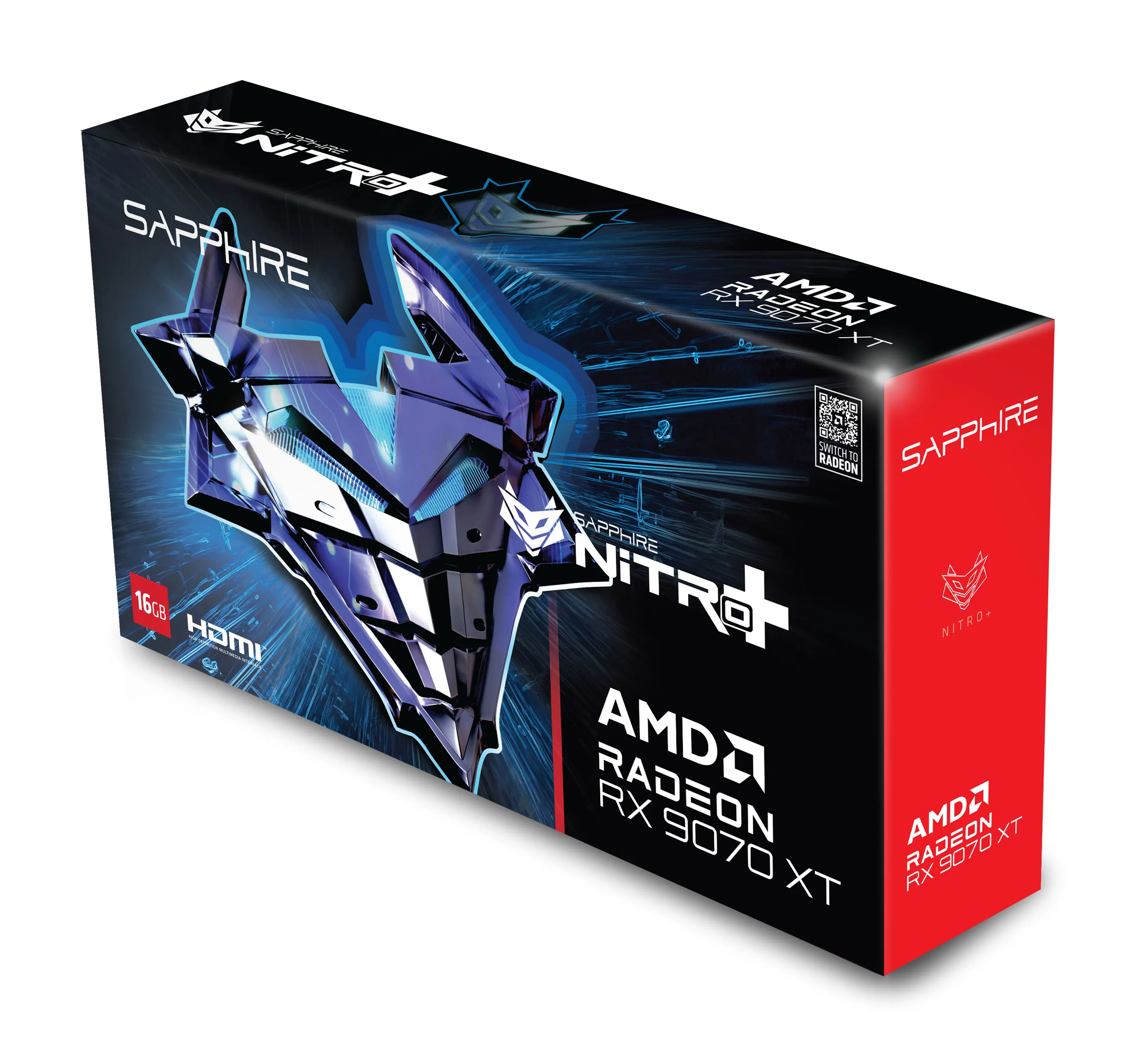 Sapphire NITRO+ AMD Radeon RX 9070 XT Graphic card, 16GB/256 bit 